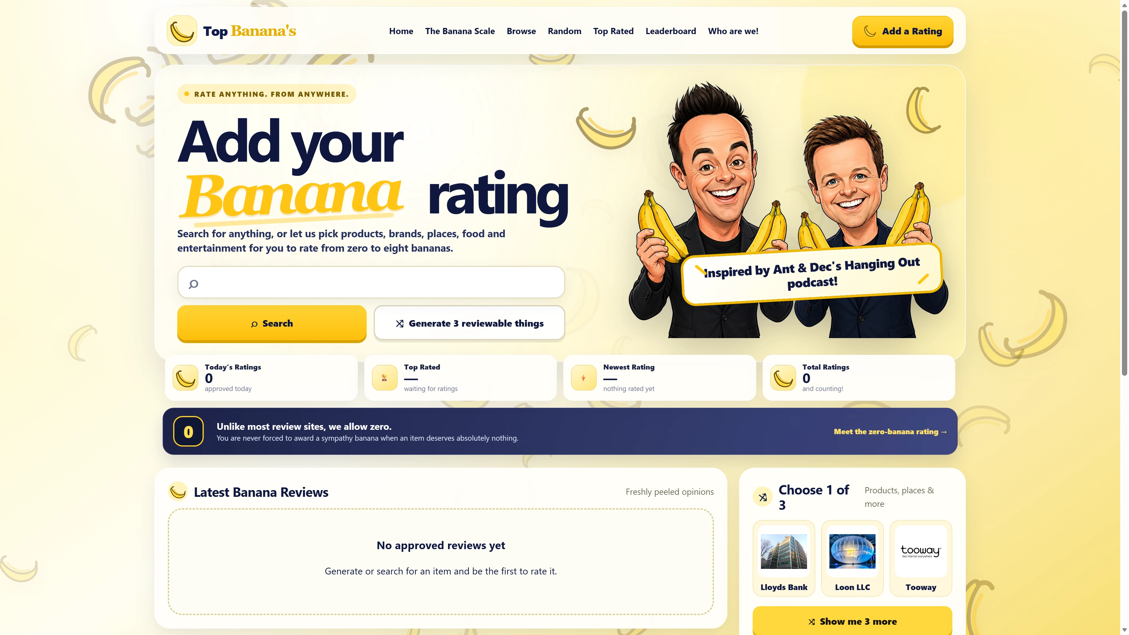 Top Banana's
